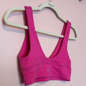Vibrant Pink Women's Sports Bra Lululemon